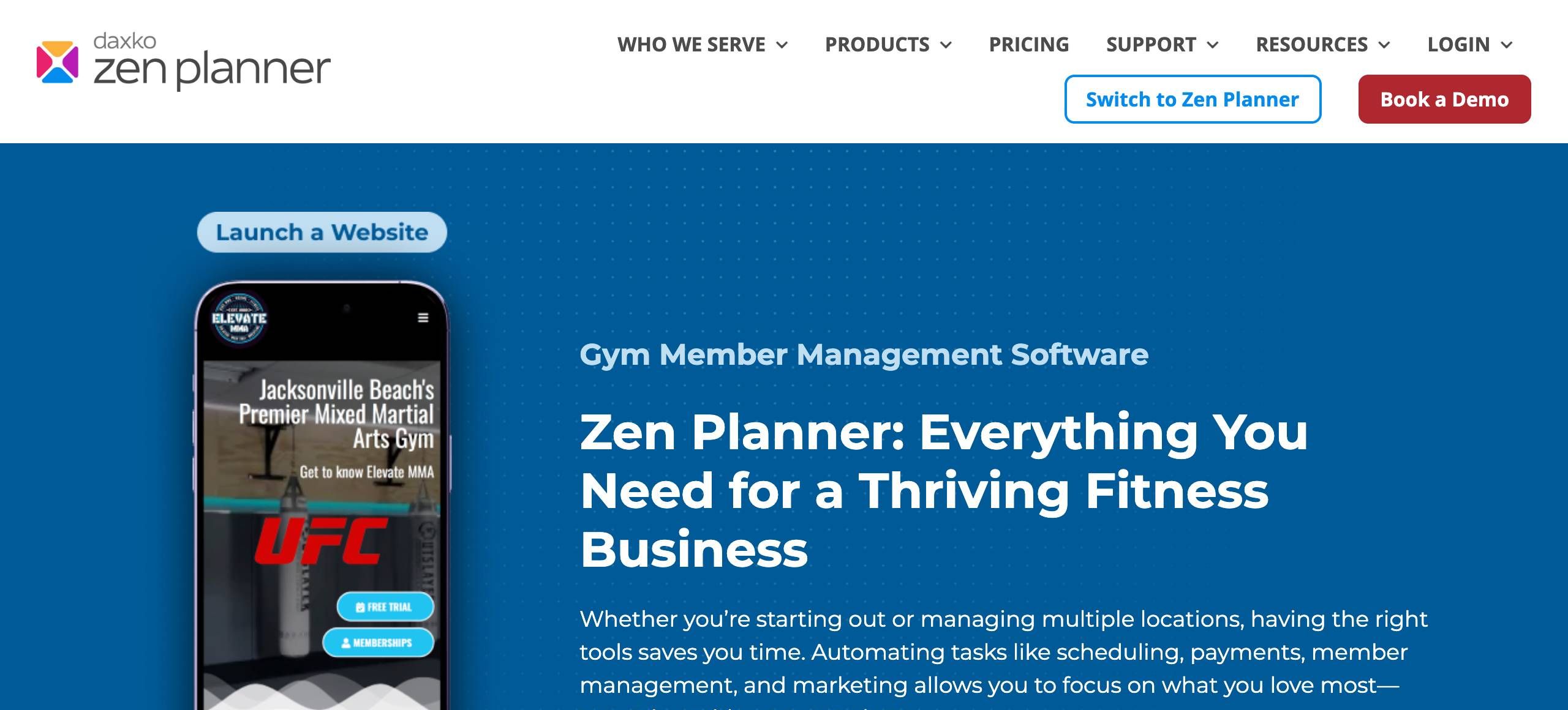 Zen Planner's homepage